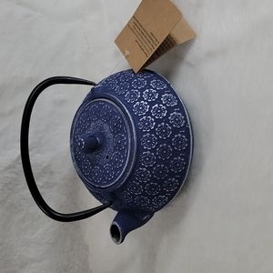 Cast Iron Tea Pot - BLUE